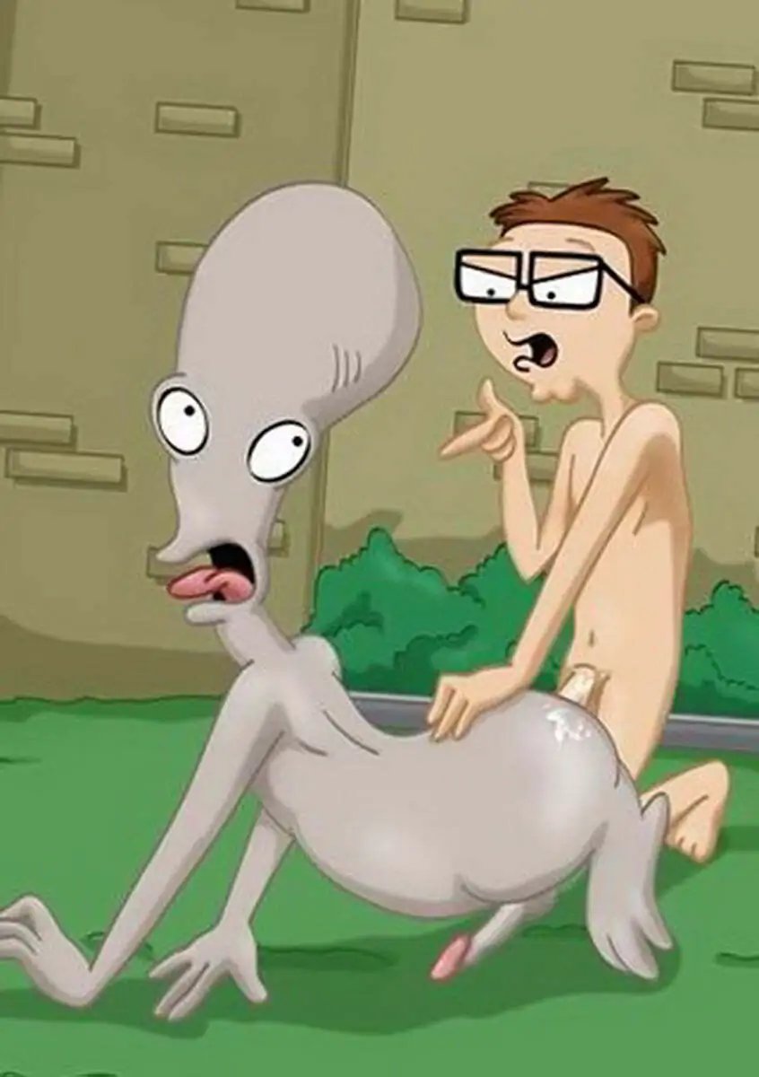 American Dad Roger Anal